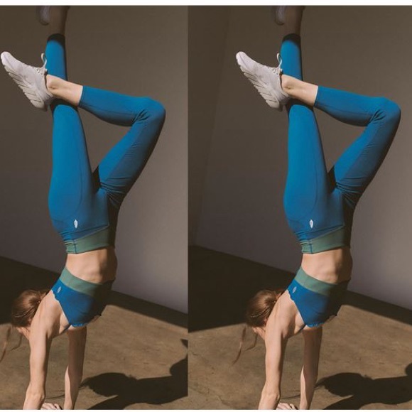 FP Movement by Free People Pants - NWOT Free People Movement High-Rise Lucky Star Leggings